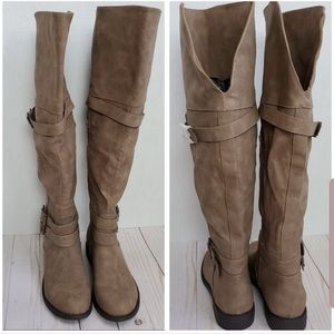 Aysling by Justfab over-knee riding boots